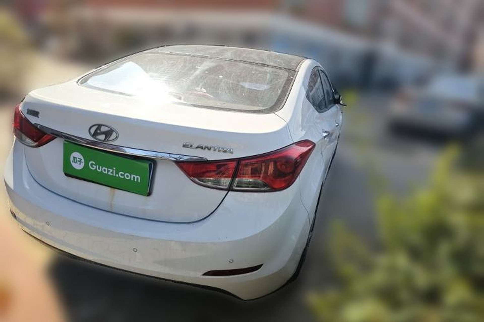 Used Hyundai Elantra (5th Generation / Langdong) 2015 1.6L Automatic Leading Model Rear Right 45 Deg