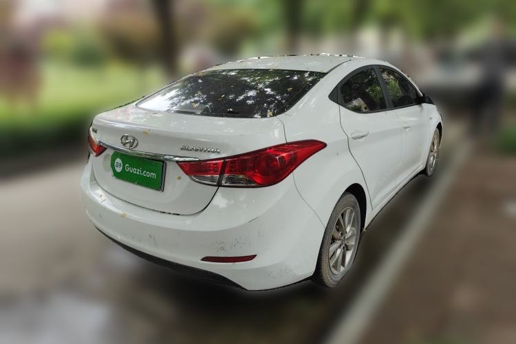 Used Hyundai Elantra (5th Generation / Langdong) 2015 1.6L Automatic Fashion Model Rear Right 45 Deg