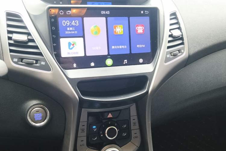 Used Hyundai Elantra (5th Generation / Langdong) 2015 1.6L Automatic Leading Model Audio And AC Panel