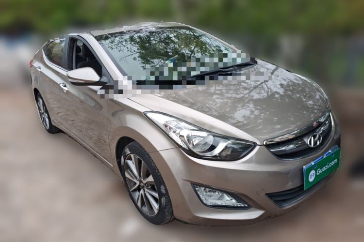 Used Hyundai Elantra (5th Generation / Langdong) 2015 1.6L Automatic Luxury Model Front Right 45 Deg