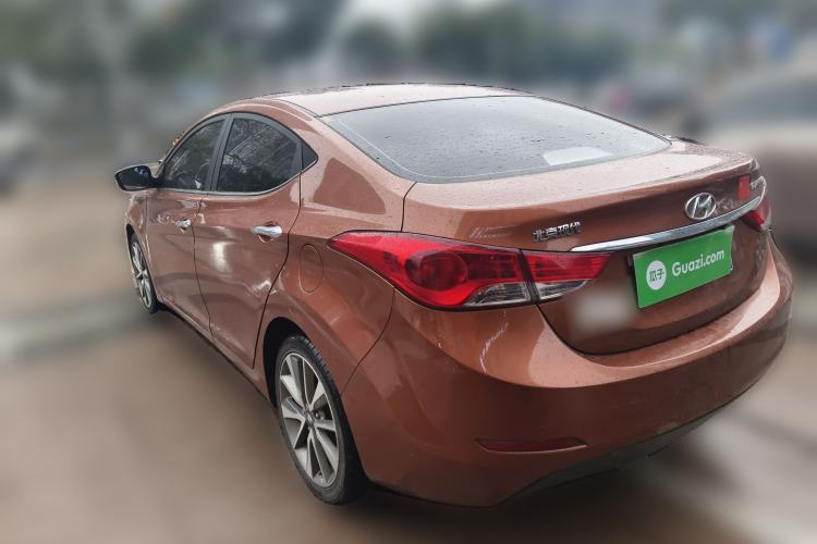 Used Hyundai Elantra (5th Generation / Langdong) 2015 1.6L Automatic Leading Model Rear Left 45 Deg