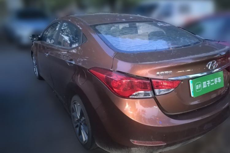 Used Hyundai Elantra (5th Generation / Langdong) 2015 1.6L Automatic Leading Model Rear Left 45 Deg