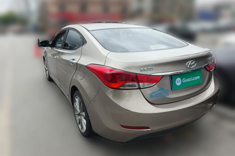 Used Hyundai Elantra (5th Generation / Langdong) 2015 1.6L Automatic Leading Model Rear Left 45 Deg