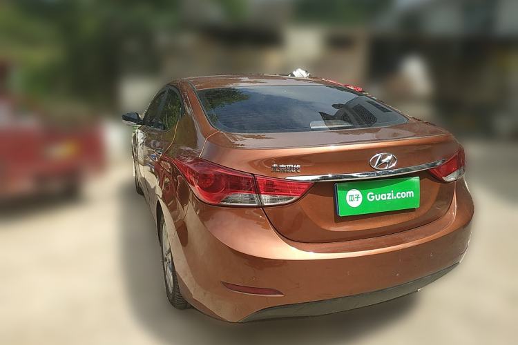 Used Hyundai Elantra (5th Generation / Langdong) 2015 1.6L Manual Leading Model Rear Left 45 Deg
