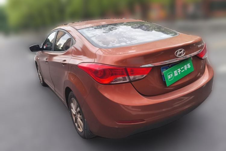Used Hyundai Elantra (5th Generation / Langdong) 2015 1.6L Automatic Fashion Model Rear Left 45 Deg
