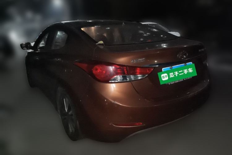 Used Hyundai Elantra (5th Generation / Langdong) 2015 1.6L Automatic Leading Model Rear Left 45 Deg