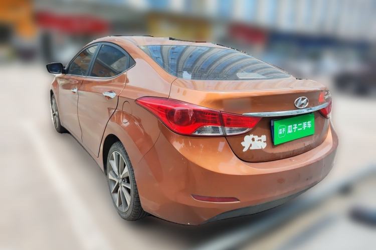 Used Hyundai Elantra (5th Generation / Langdong) 2015 1.6L Automatic Leading Model Rear Left 45 Deg