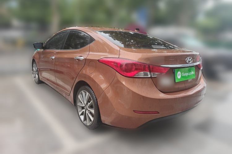 Used Hyundai Elantra (5th Generation / Langdong) 2015 1.6L Automatic Leading Model Rear Left 45 Deg