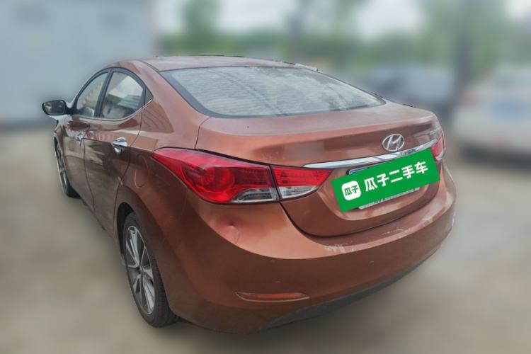 Used Hyundai Elantra (5th Generation / Langdong) 2015 1.6L Automatic Leading Model Rear Left 45 Deg