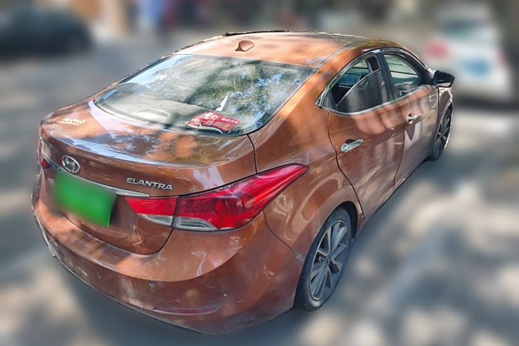 Used Hyundai Elantra (5th Generation / Langdong) 2015 1.6L Automatic Leading Model Rear Right 45 Deg