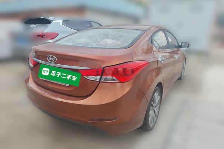 Used Hyundai Elantra (5th Generation / Langdong) 2015 1.6L Automatic Leading Model Rear Right 45 Deg