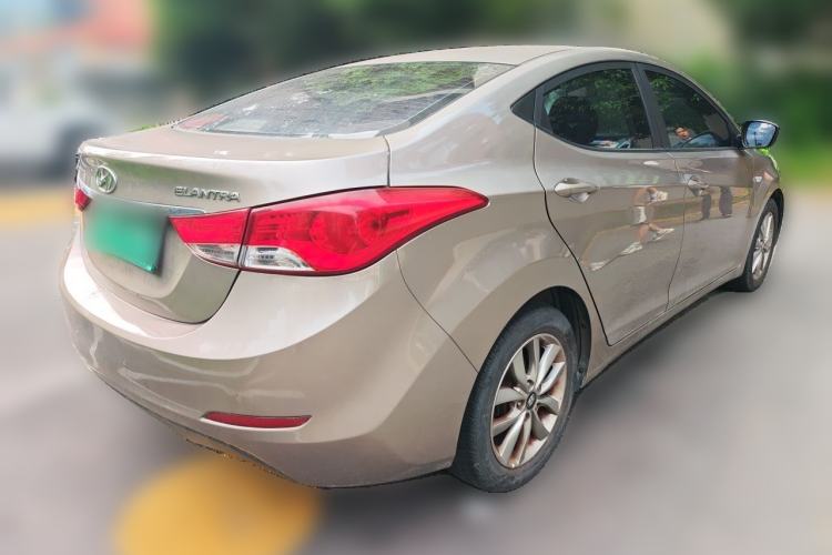 Used Hyundai Elantra (5th Generation / Langdong) 2015 1.6L Automatic Fashion Model Rear Right 45 Deg