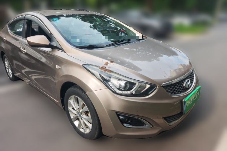 Used Hyundai Elantra (5th Generation / Langdong) 2016 1.6L Automatic Smart Version Front Right 45 Deg