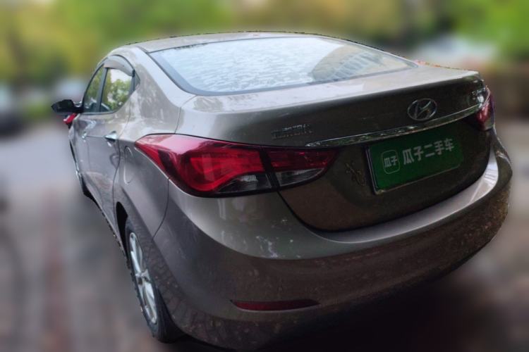 Used Hyundai Elantra (5th Generation / Langdong) 2016 1.6L Manual Luxury Model Rear Left 45 Deg