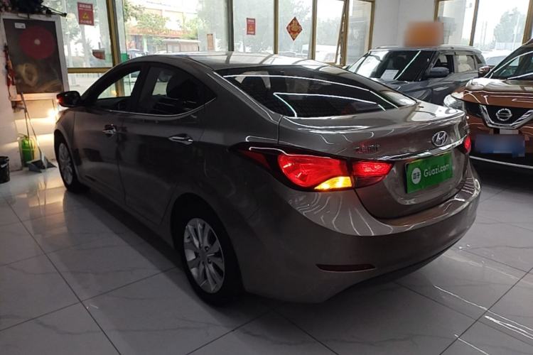 Used Hyundai Elantra (5th Generation / Langdong) 2016 1.6L Automatic Prestige Model Rear Left 45 Deg