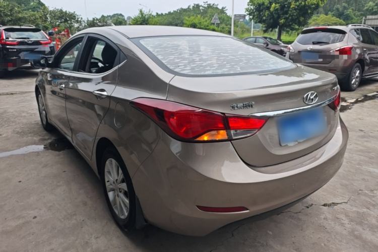Used Hyundai Elantra (5th Generation / Langdong) 2016 1.6L Automatic Prestige Model Rear Left 45 Deg