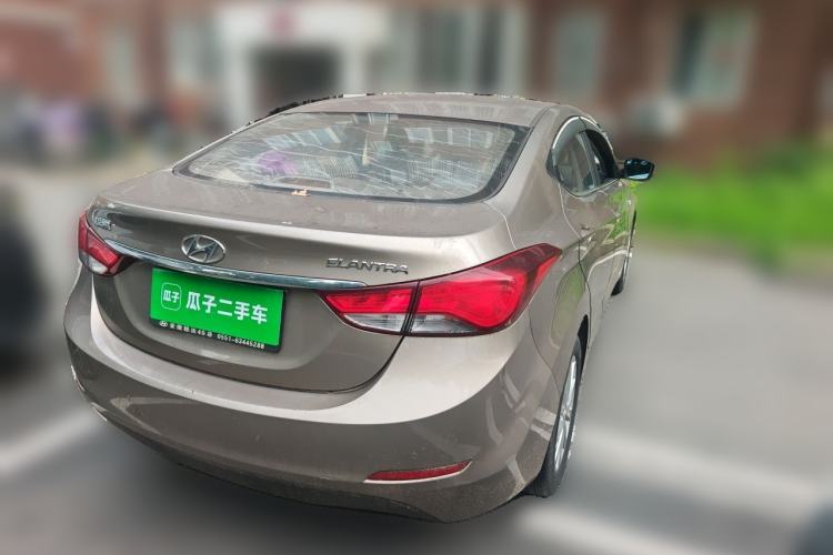 Used Hyundai Elantra (5th Generation / Langdong) 2016 1.6L Automatic Smart Version Rear Right 45 Deg
