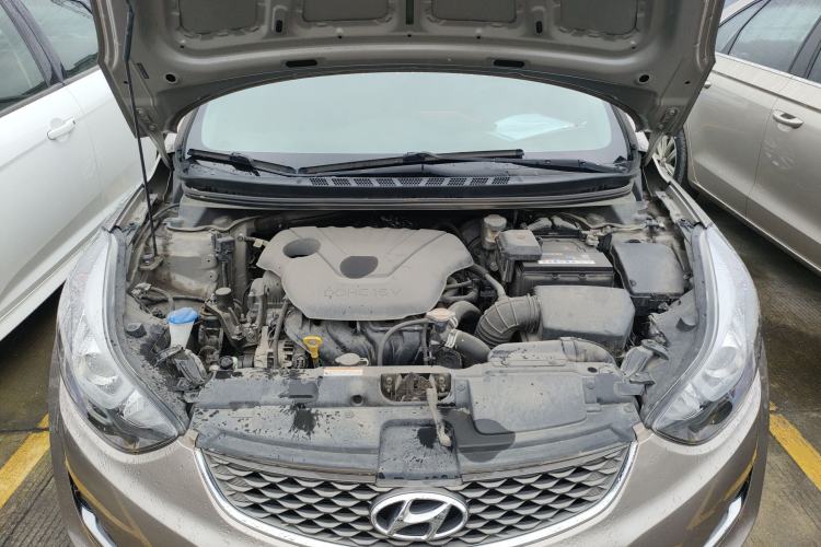 Used Hyundai Elantra (5th Generation / Langdong) 2016 1.6L Automatic Prestige Model Engine Bay