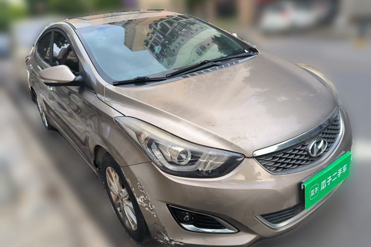 Used Hyundai Elantra (5th Generation / Langdong) 2016 1.6L Automatic Prestige Model Front Right 45 Deg