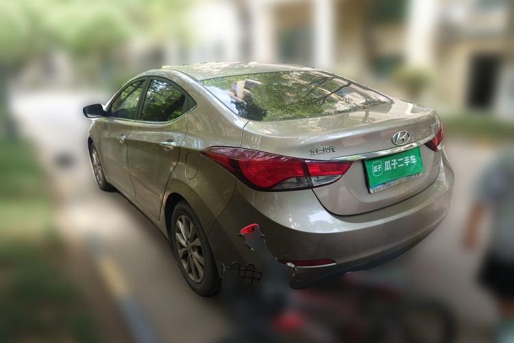 Used Hyundai Elantra (5th Generation / Langdong) 2016 1.6L Automatic Prestige Model Rear Left 45 Deg