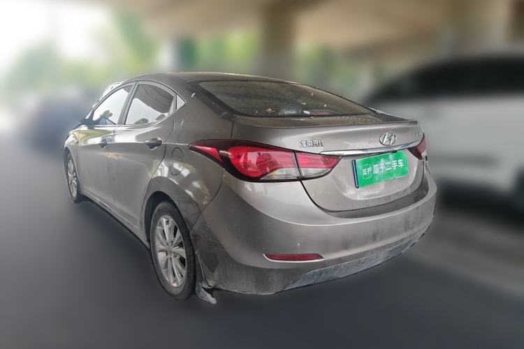 Used Hyundai Elantra (5th Generation / Langdong) 2016 1.6L Automatic Smart Version Rear Left 45 Deg