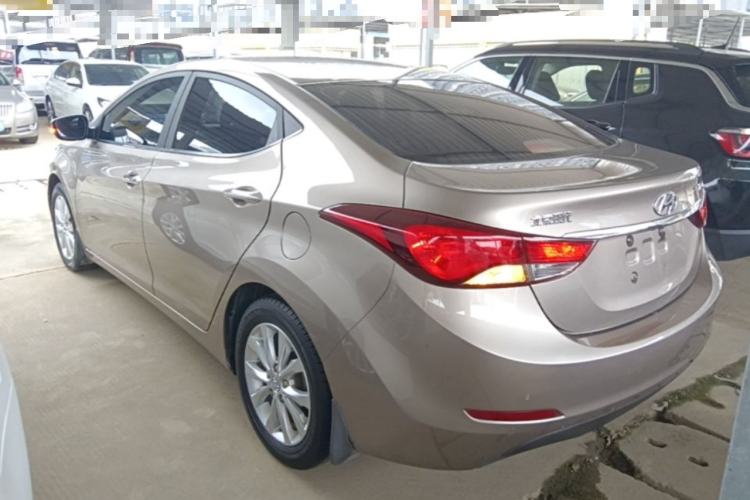 Used Hyundai Elantra (5th Generation / Langdong) 2016 1.6L Automatic Prestige Model Rear Left 45 Deg