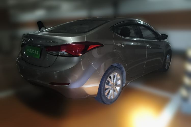 Used Hyundai Elantra (5th Generation / Langdong) 2016 1.6L Automatic Prestige Model Rear Right 45 Deg