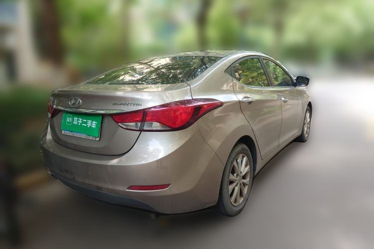Used Hyundai Elantra (5th Generation / Langdong) 2016 1.6L Automatic Prestige Model Rear Right 45 Deg