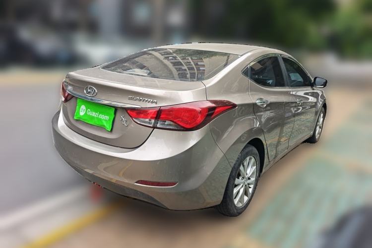 Used Hyundai Elantra (5th Generation / Langdong) 2016 1.6L Automatic Prestige Model Rear Right 45 Deg