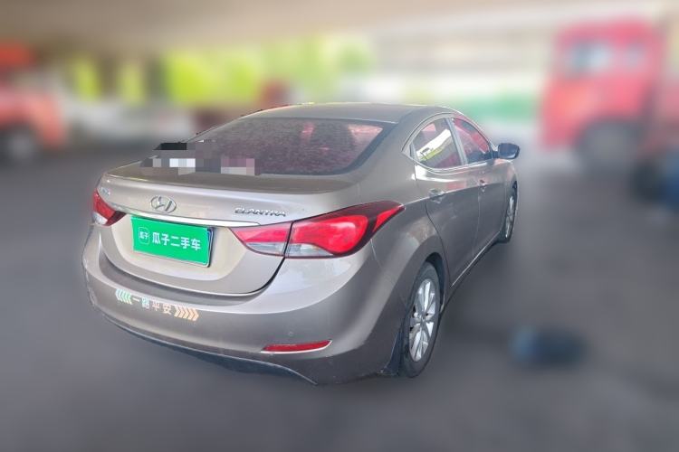 Used Hyundai Elantra (5th Generation / Langdong) 2016 1.6L Automatic Prestige Model Rear Right 45 Deg
