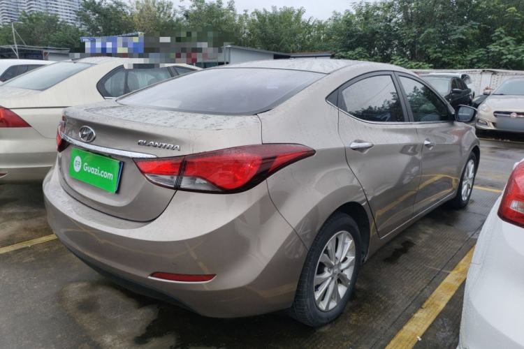 Used Hyundai Elantra (5th Generation / Langdong) 2016 1.6L Automatic Prestige Model Rear Right 45 Deg