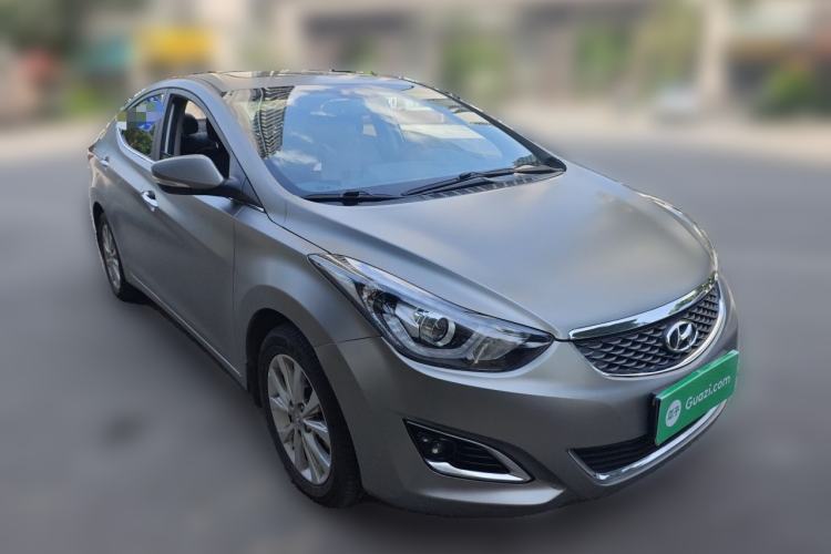 Used Hyundai Elantra (5th Generation / Langdong) 2016 1.6L Automatic Prestige Model Front Right 45 Deg