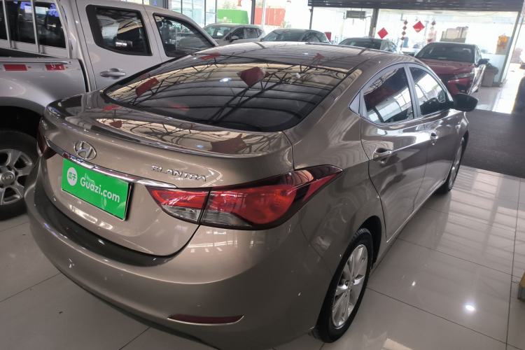 Used Hyundai Elantra (5th Generation / Langdong) 2016 1.6L Automatic Smart Version Rear Right 45 Deg