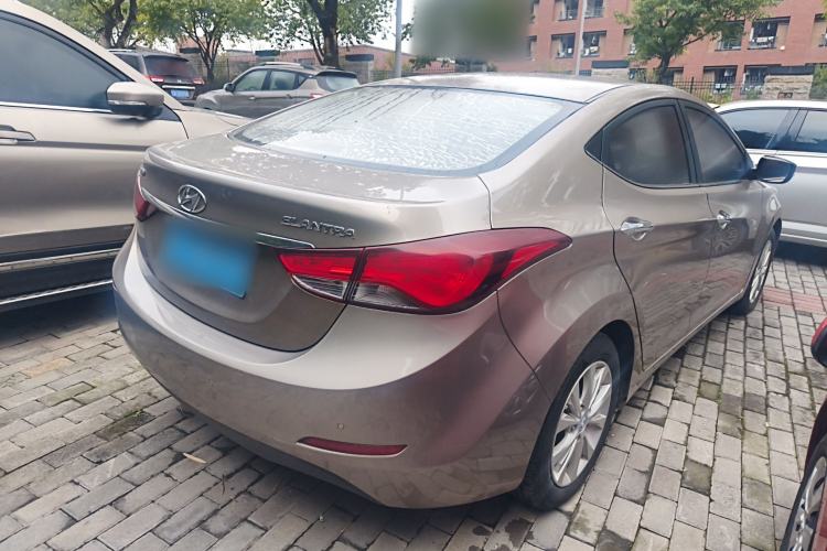 Used Hyundai Elantra (5th Generation / Langdong) 2016 1.6L Automatic Prestige Model Rear Right 45 Deg