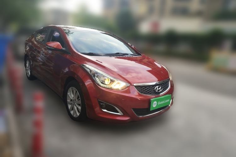 Used Hyundai Elantra (5th Generation / Langdong) 2016 1.6L Automatic Prestige Model Front Right 45 Deg