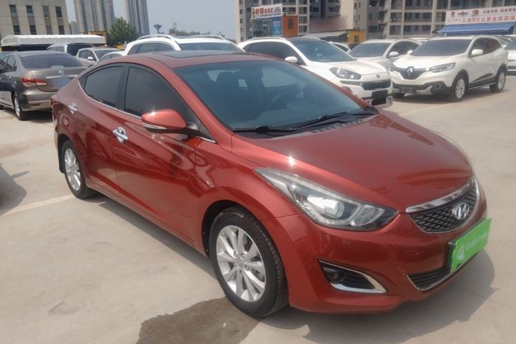 Used Hyundai Elantra (5th Generation / Langdong) 2016 1.6L Automatic Prestige Model Front Right 45 Deg