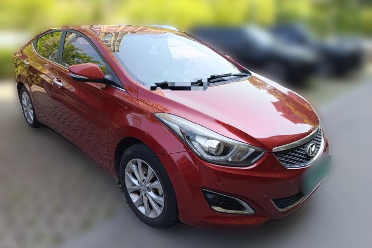 Used Hyundai Elantra (5th Generation / Langdong) 2016 1.6L Automatic Prestige Model Front Right 45 Deg