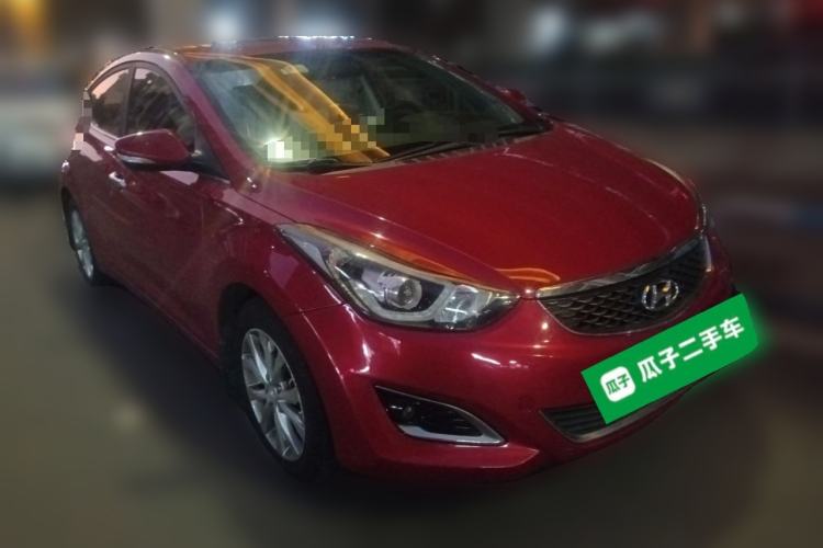 Used Hyundai Elantra (5th Generation / Langdong) 2016 1.6L Automatic Prestige Model Front Right 45 Deg