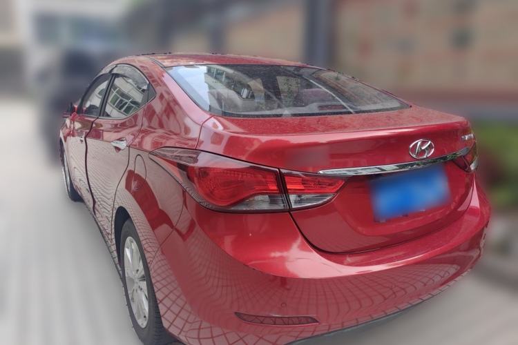 Used Hyundai Elantra (5th Generation / Langdong) 2016 1.6L Automatic Prestige Model Rear Left 45 Deg