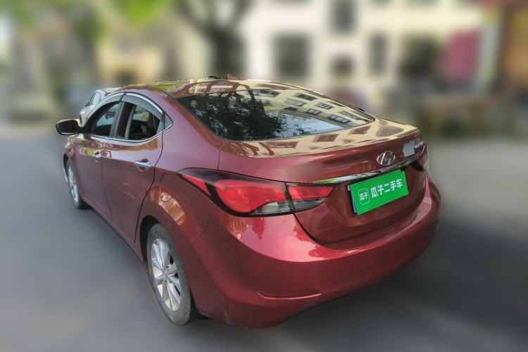 Used Hyundai Elantra (5th Generation / Langdong) 2016 1.6L Automatic Prestige Model Rear Left 45 Deg