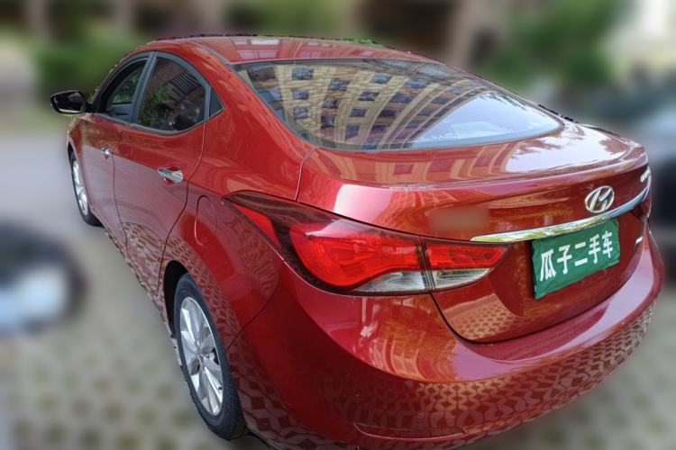 Used Hyundai Elantra (5th Generation / Langdong) 2016 1.6L Automatic Prestige Model Rear Left 45 Deg
