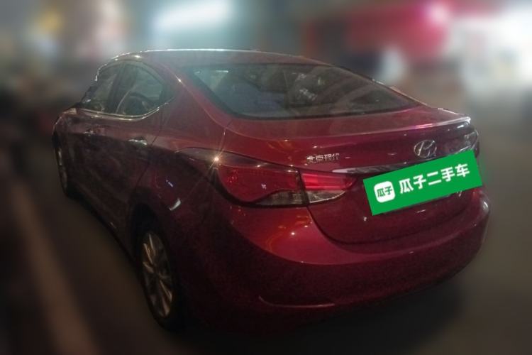 Used Hyundai Elantra (5th Generation / Langdong) 2016 1.6L Automatic Prestige Model Rear Left 45 Deg