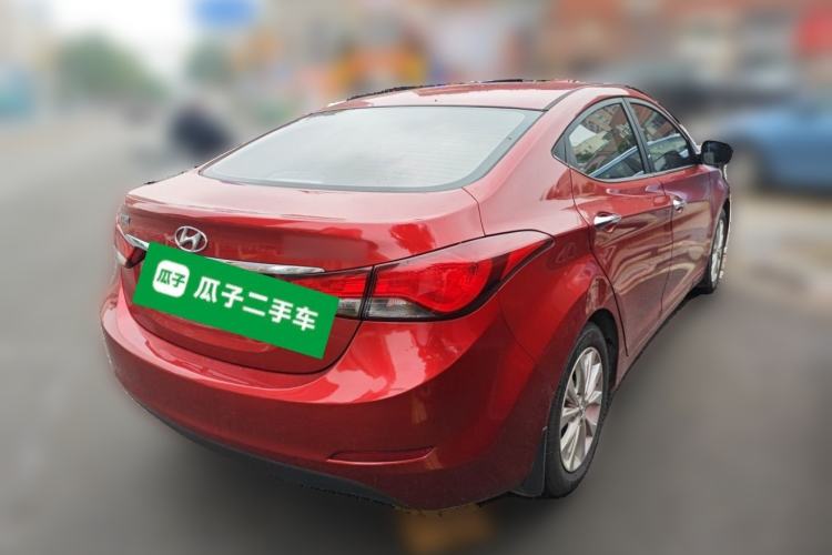 Used Hyundai Elantra (5th Generation / Langdong) 2016 1.6L Automatic Prestige Model Rear Right 45 Deg
