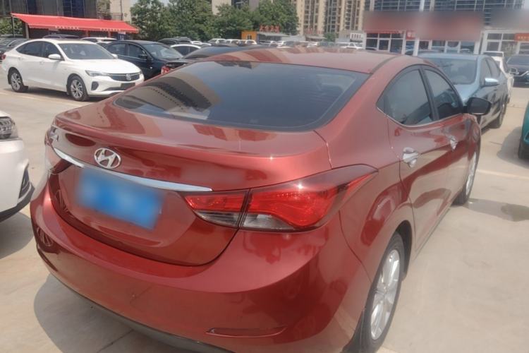Used Hyundai Elantra (5th Generation / Langdong) 2016 1.6L Automatic Prestige Model Rear Right 45 Deg