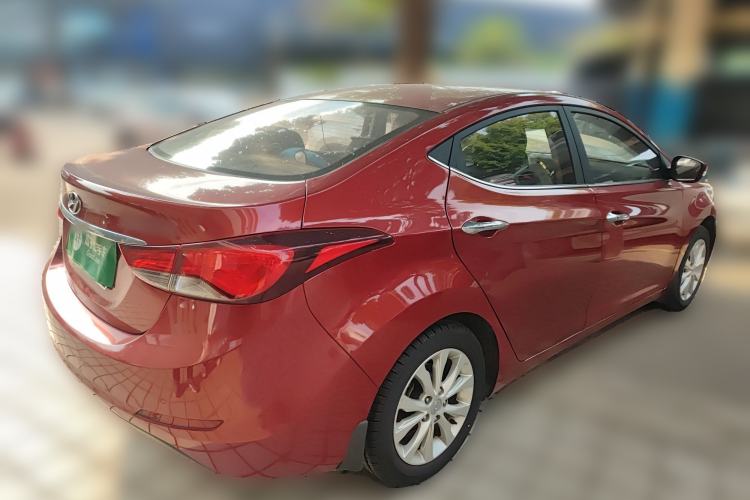 Used Hyundai Elantra (5th Generation / Langdong) 2016 1.6L Automatic Prestige Model Rear Right 45 Deg