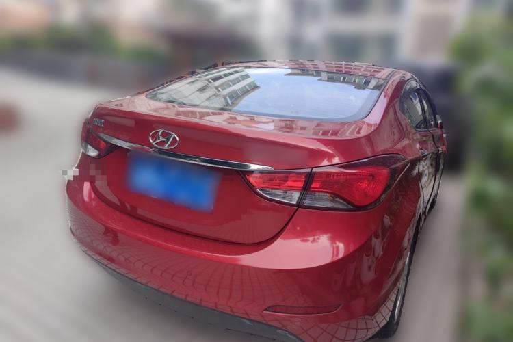 Used Hyundai Elantra (5th Generation / Langdong) 2016 1.6L Automatic Prestige Model Rear Right 45 Deg