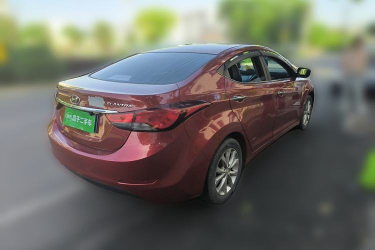 Used Hyundai Elantra (5th Generation / Langdong) 2016 1.6L Automatic Prestige Model Rear Right 45 Deg