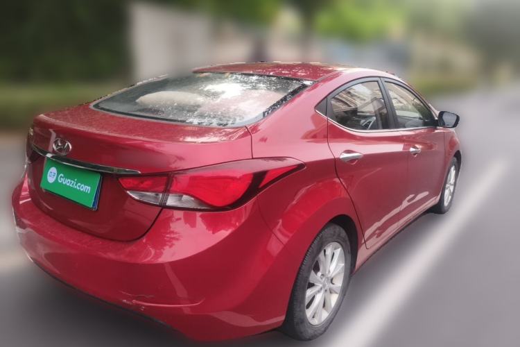 Used Hyundai Elantra (5th Generation / Langdong) 2016 1.6L Automatic Prestige Model Rear Right 45 Deg