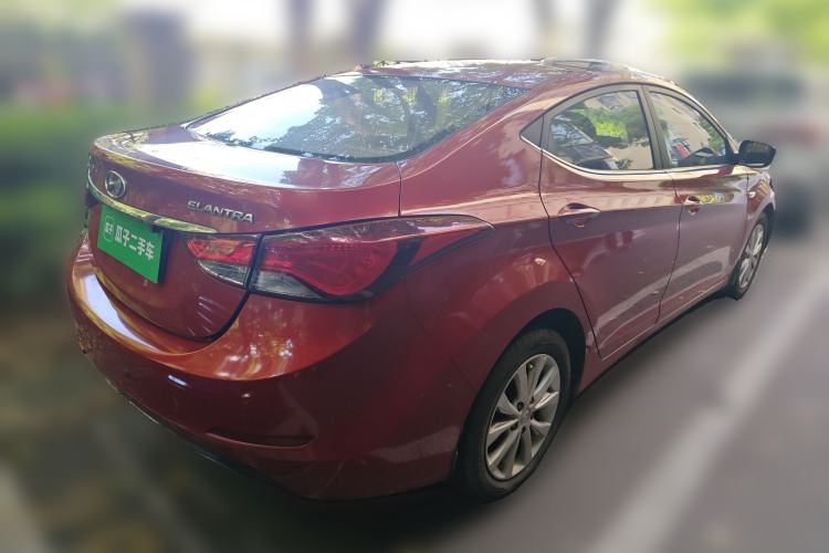 Used Hyundai Elantra (5th Generation / Langdong) 2016 1.6L Automatic Smart Version Rear Right 45 Deg