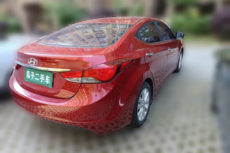 Used Hyundai Elantra (5th Generation / Langdong) 2016 1.6L Automatic Prestige Model Rear Right 45 Deg